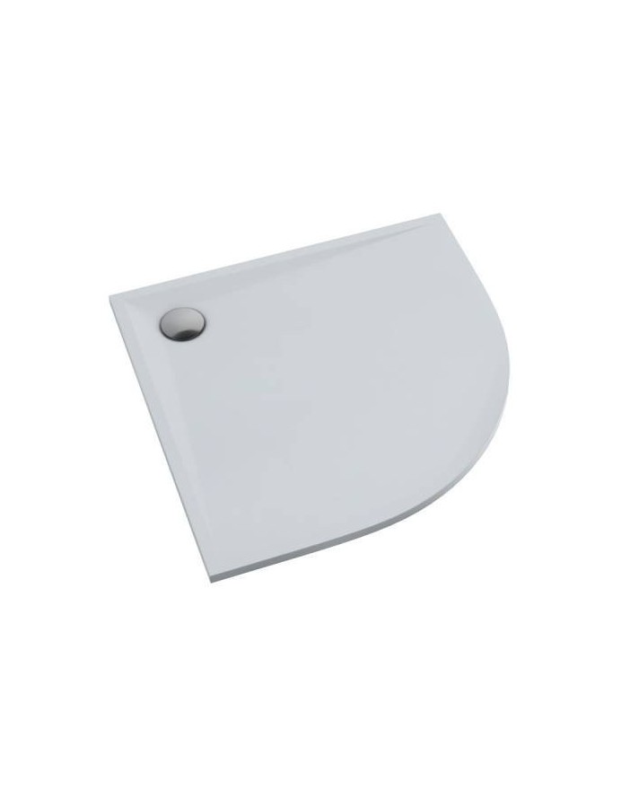 SCHEDPOL, SCHEDLINE COLLECTION Libra Smooth White Brodzik półokrągły Stabilsound Plus ® 90x90cm, biały. SCHEDPOL, SCHEDLINE COLLECTION Libra Smooth White Brodzik półokrągły Stabilsound Plus ® 90x90cm, biały.