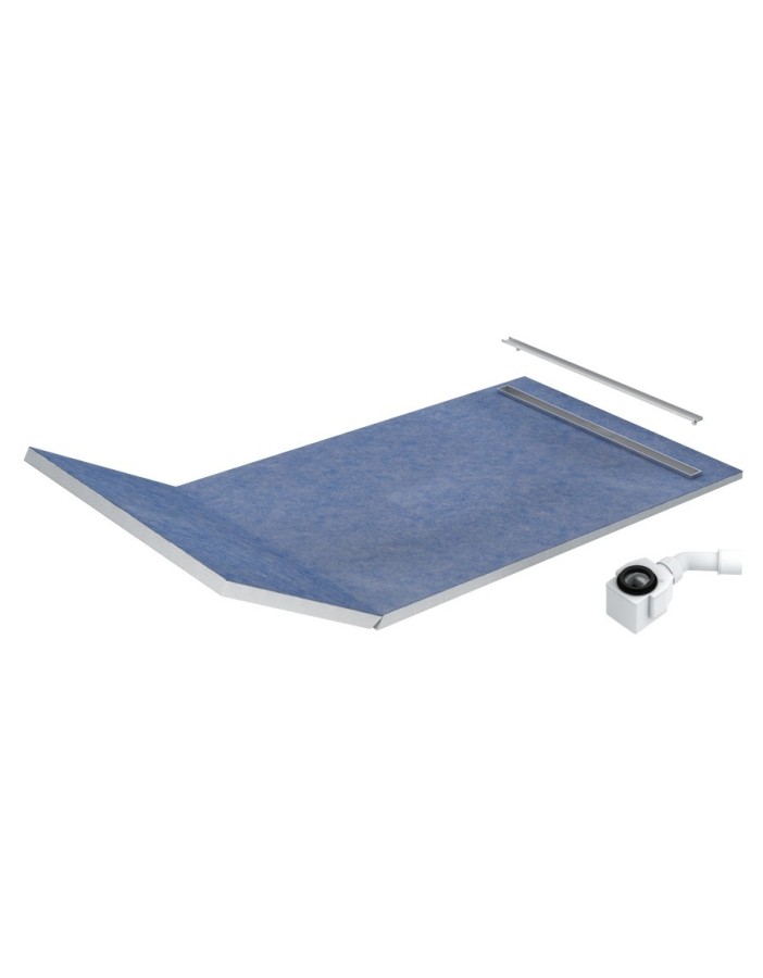 SCHEDPOL, SCHEDLINE COLLECTION Slight Line (S1) Brodzik prostokątny Stabilsound ® 130+50x80x5cm SCHEDPOL, SCHEDLINE COLLECTION Slight Line (S1) Brodzik prostokątny Stabilsound ® 130+50x80x5cm