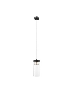 ZUMA LINE Lampa wewnętrzna wisząca GEM, P0389-01D-P7AC, czarny.