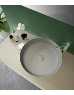 RAK CERAMICS Duo Korek spustowy z maskownicą ceramiczną, DUO002514A, cappuccino mat.