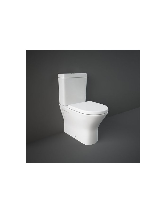 RAK CERAMICS Zestaw Resort Kompakt: Miska WC rimless 60x36cm do compactu + zbiornik do kompaktu + deska WC slim wolnoopadająca. RAK CERAMICS Zestaw Resort Kompakt: Miska WC rimless 60x36cm do compactu + zbiornik do kompaktu + deska WC slim wolnoopadająca.