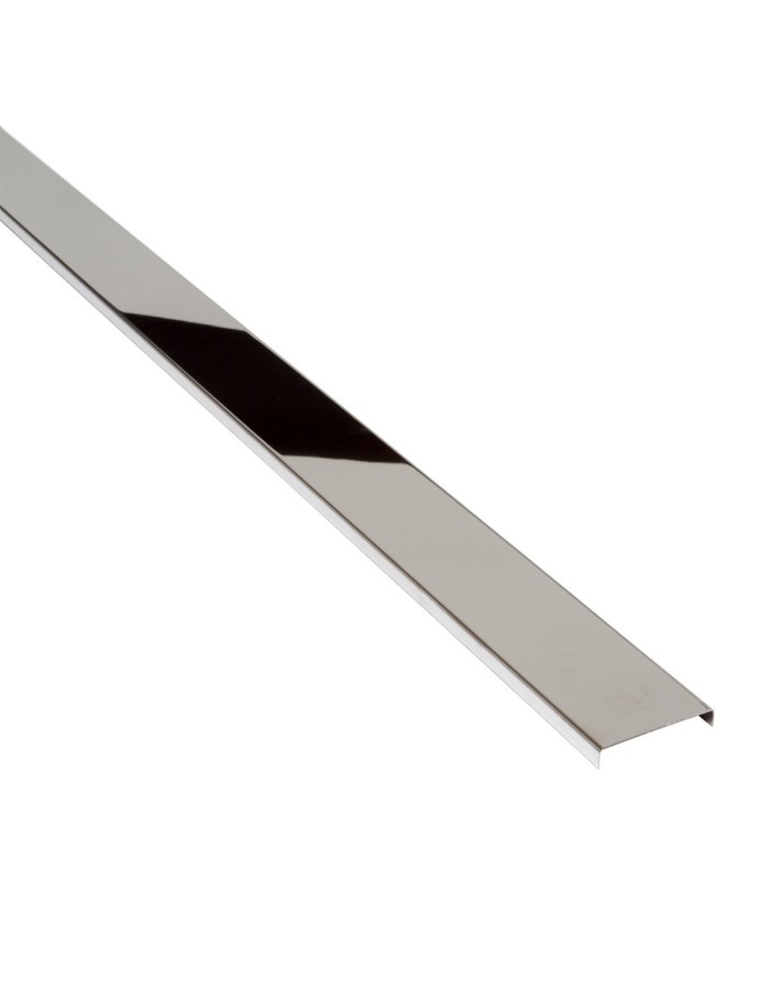 PROFIL DESIGN Listwa dekoracyjna ELIT 50mm, stal polerowana lustro, 270cm. PROFIL DESIGN Listwa dekoracyjna ELIT 50mm, stal polerowana lustro, 270cm.