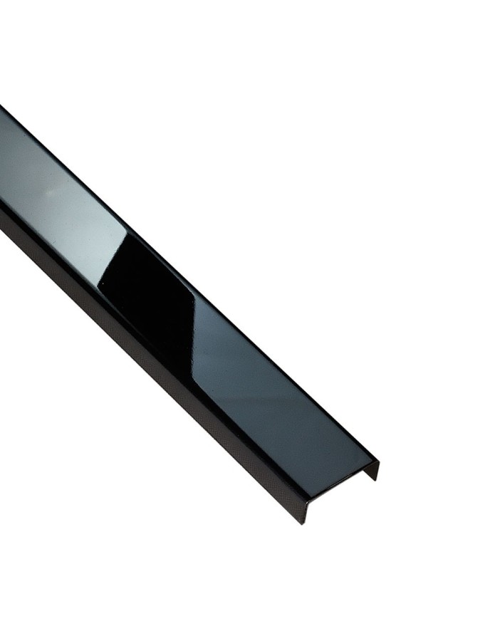 PROFIL DESIGN Listwa dekoracyjna ANTRACYT 23mm, stal polerowana lustro, 270cm. PROFIL DESIGN Listwa dekoracyjna ANTRACYT 23mm, stal polerowana lustro, 270cm.