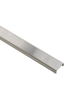 PROFIL DESIGN Listwa dekoracyjna SATYNA 23mm, stal nierdzewna satyna, 270cm.
