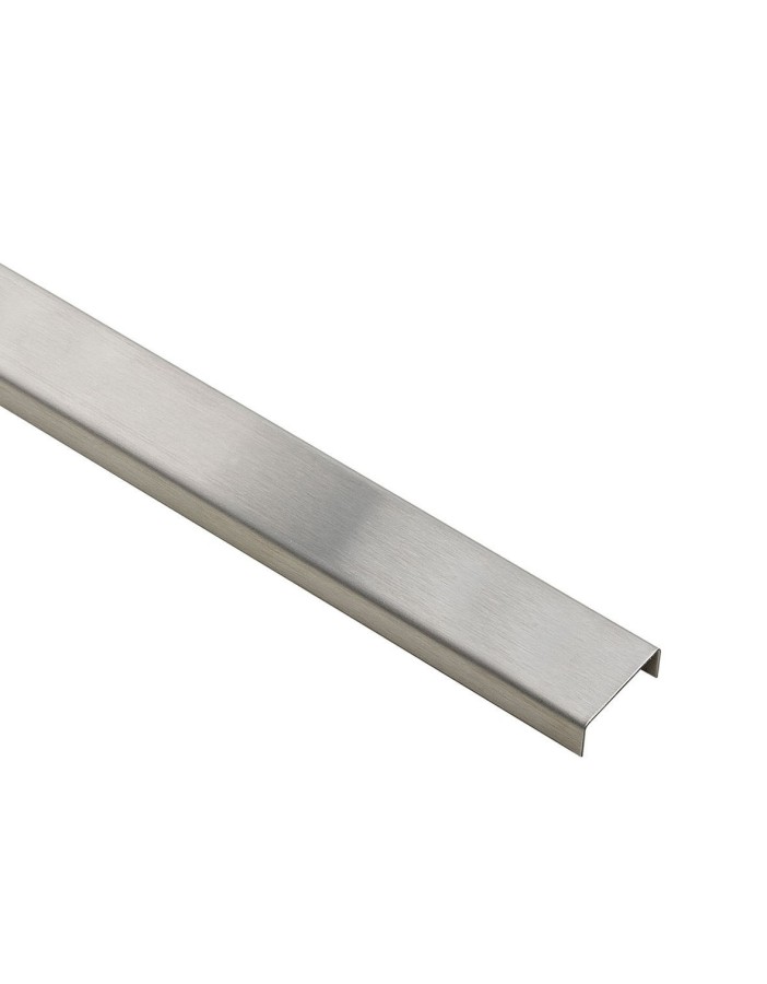 PROFIL DESIGN Listwa dekoracyjna SATYNA 23mm, stal nierdzewna satyna, 270cm. PROFIL DESIGN Listwa dekoracyjna SATYNA 23mm, stal nierdzewna satyna, 270cm.