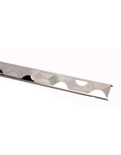 PROFIL DESIGN Listwa dekoracyjna ELIT 3D 30mm, stal polerowana lustro, 270cm.