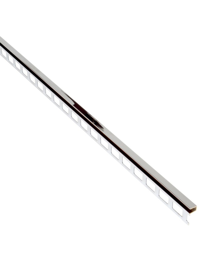 PROFIL CHROM Listwa K12.5, 12,5x8mm, mosiądz, 270cm. PROFIL CHROM Listwa K12.5, 12,5x8mm, mosiądz, 270cm.
