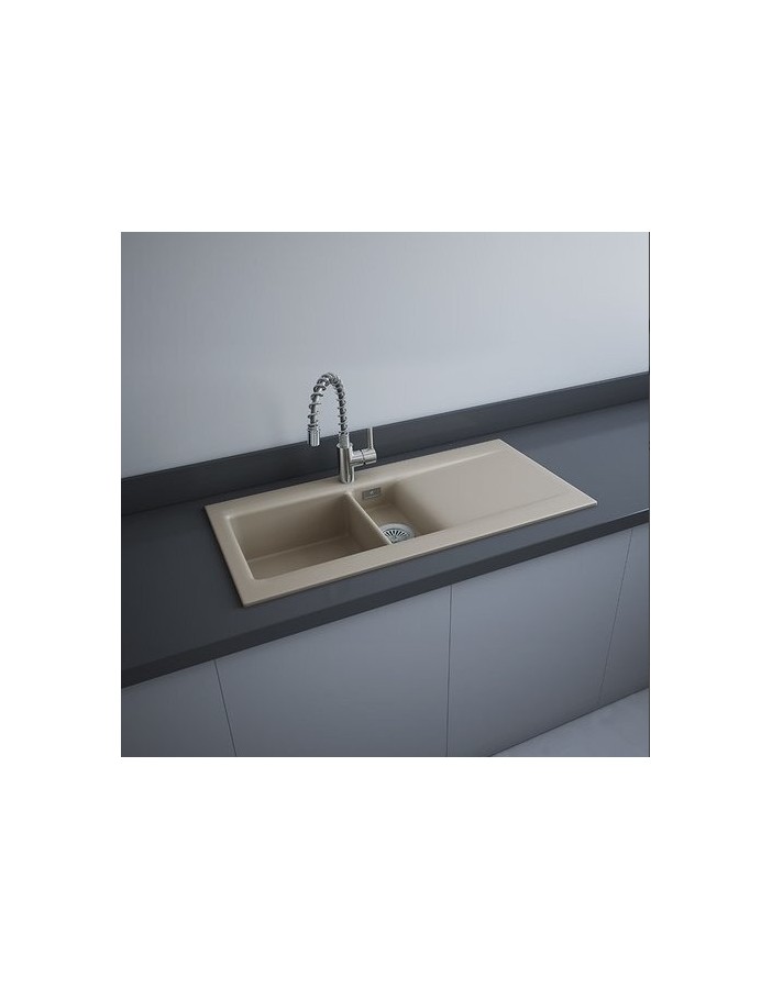 RAK CERAMICS RAK DREAM 1 Zlewozmywak ceramiczny 101x51 cm, DRE1BIP, biały mat. WYSYŁKA w 24h GRATIS !!! RAK CERAMICS RAK DREAM 1 Zlewozmywak ceramiczny 101x51 cm, DRE1BIP, biały mat. WYSYŁKA w 24h GRATIS !!!