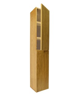 WOODEN Slim Słupek drewniany wiszący , 30x28,5x160 cm, Lamele, Imperium.