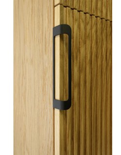 WOODEN Slim Słupek drewniany wiszący , 30x28,5x160 cm, Lamele, Imperium.