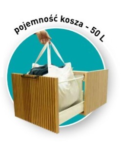 Wooden Cargo Szafka drewniana wisząca - komplet, 50x38,5x50cm