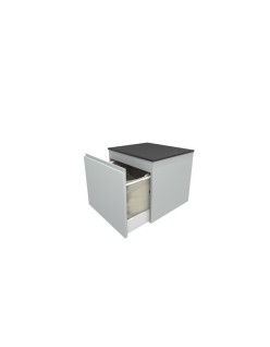 ESSENTIAL Cargo Szafka wisząca pod umywalkę nablatową - komplet, 50x38,5x50cm, Imperium.