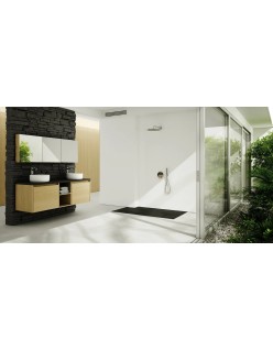 Schedpol Schedline Collection Protos Black Stone 80x80x3,5 cm, szary kamień