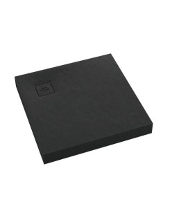 Schedpol Schedline Collection Brodzik akrylowy NonLimits Black Stone 80x80x12 cm, kwadratowy