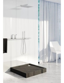 SCHEDPOL, SCHEDLINE COLLECTION Cameron Brodzik kwadratowy Stabilsound ® 80x80cm, czarny.