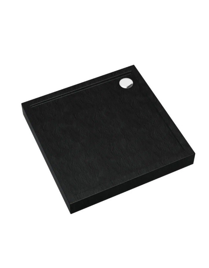 SCHEDPOL, SCHEDLINE COLLECTION Cameron Brodzik kwadratowy Stabilsound ® 80x80cm, czarny. SCHEDPOL, SCHEDLINE COLLECTION Cameron Brodzik kwadratowy Stabilsound ® 80x80cm, czarny.