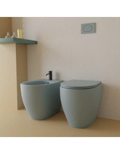 Vitruvit Open stojąca miska WC rimless