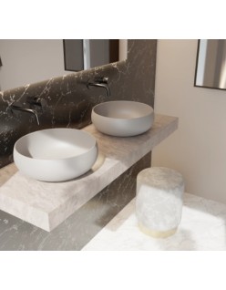 RAK CERAMICS Daisy Umywalka 38 cm nablatowa, okrągła, biały połysk. WYSYŁKA w 24h GRATIS !!!