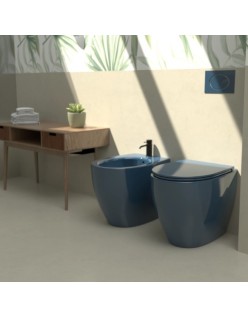 Vitruvit Open stojąca miska WC rimless