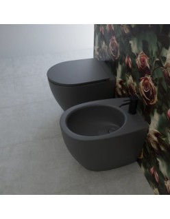 Vitruvit Open stojąca miska WC rimless