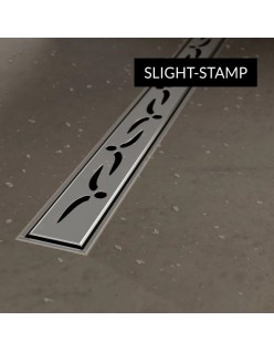 SCHEDPOL, SCHEDLINE COLLECTION Slight Line (S1)  Brodzik prostokątny Stabilsound ® 130+50x80x5cm