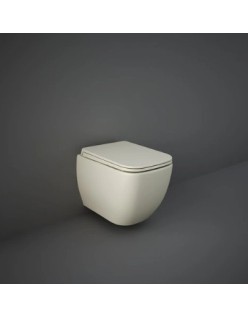 RAK CERAMICS FEELING METROPOLITAN Miska WC podwieszana Rimless beż mat (505) &deska WC w/o beż mat. WYSYŁKA GRATIS!!!