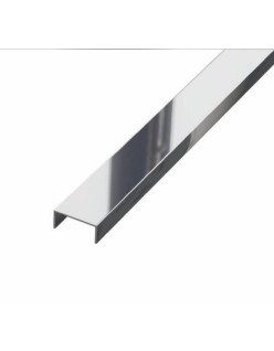 PROFIL DESIGN Listwa dekoracyjna ELIT Rektyfik, stal polerowana lustro, 270cm.