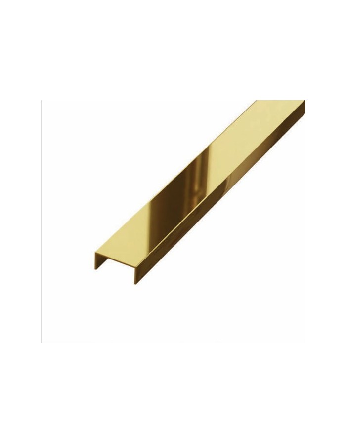 PROFIL DESIGN Listwa dekoracyjna GOLD Rektyfik, stal polerowana lustro, 270cm. PROFIL DESIGN Listwa dekoracyjna GOLD Rektyfik, stal polerowana lustro, 270cm.