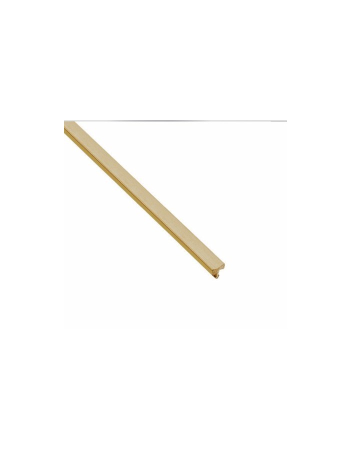 PROFIL SZCZOTKA ZŁOTO Listwa T10-R, mosiądz, 270cm. PROFIL SZCZOTKA ZŁOTO Listwa T10-R, mosiądz, 270cm.