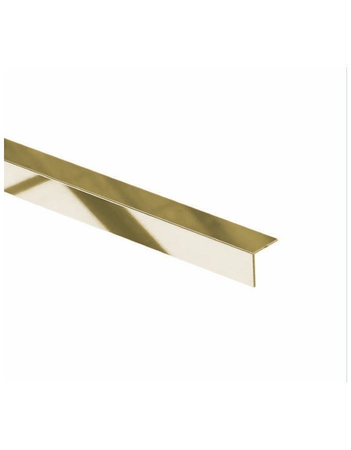 PROFIL DESIGN PD NAROŻNA GOLD 20x20mm, stalowa, 270cm. PROFIL DESIGN PD NAROŻNA GOLD 20x20mm, stalowa, 270cm.
