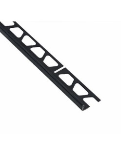 PROFIL DESIGN L CORNER BLACK 2x10,5mm, stalowa, 270cm.