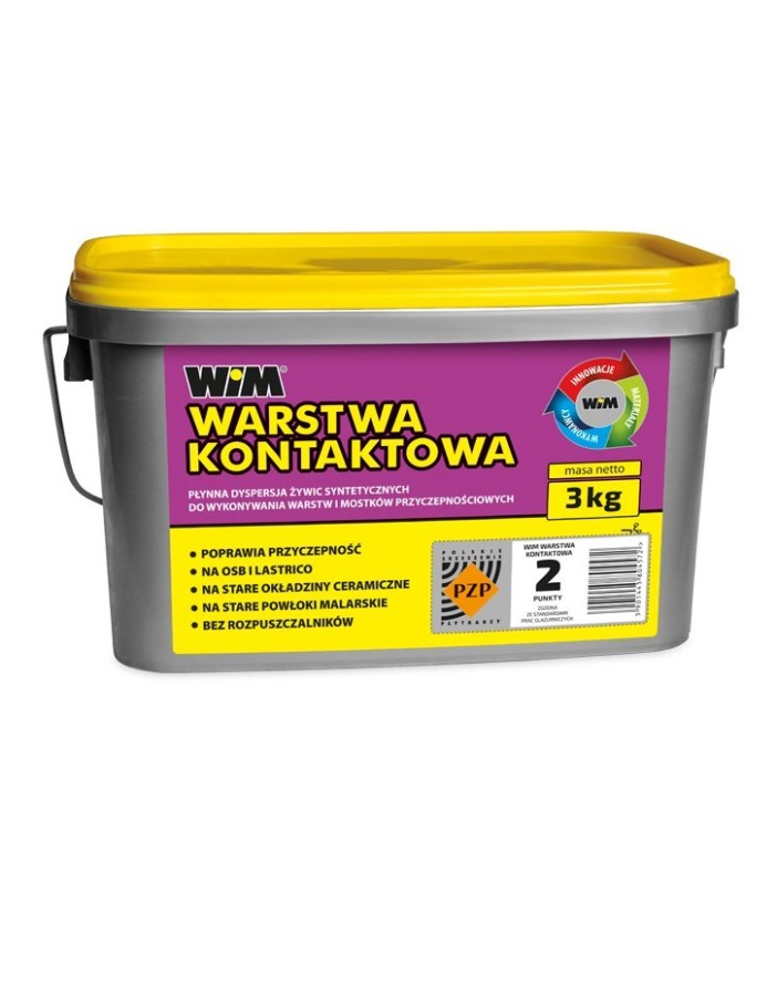 WIM WARSTWA KONTAKTOWA 3KG WIM WARSTWA KONTAKTOWA 3KG