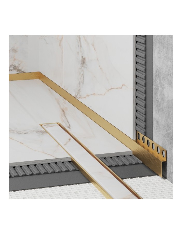 PROFIL DESIGN Dekoratívna lišta GOLD 10mm, zrkadlová leštená oceľ, 270cm. PROFIL DESIGN Dekoratívna lišta GOLD 10mm, zrkadlová leštená oceľ, 270cm.
