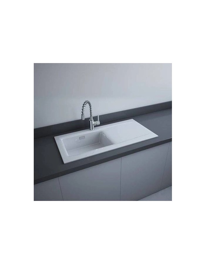 RAK CERAMICS RAK DREAM 2 Zlewozmywak ceramiczny z ociekaczem 101x51 cm, DRE2BIP, alpejska biel. WYSYŁKA w 24h GRATIS !!! RAK CERAMICS RAK DREAM 2 Zlewozmywak ceramiczny z ociekaczem 101x51 cm, DRE2BIP, alpejska biel. WYSYŁKA w 24h GRATIS !!!