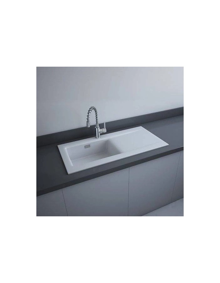RAK CERAMICS RAK DREAM 2 Zlewozmywak ceramiczny z ociekaczem 101x51 cm, DRE2BIM, biały mat. WYSYŁKA w 24h GRATIS !!! RAK CERAMICS RAK DREAM 2 Zlewozmywak ceramiczny z ociekaczem 101x51 cm, DRE2BIM, biały mat. WYSYŁKA w 24h GRATIS !!!