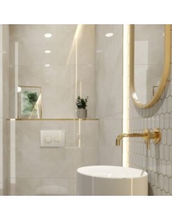 PROFIL DESIGN Dekoratívna lišta GOLD 10mm, zrkadlová leštená oceľ, 270cm.