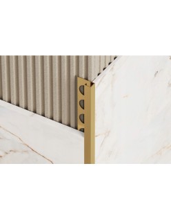 PROFIL DESIGN Dekoratívna lišta GOLD 10mm, zrkadlová leštená oceľ, 270cm.