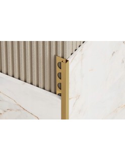 EVISO Listwa narożna typu "P" Stalowa, 10mm x 10,5mm x 2700mm
