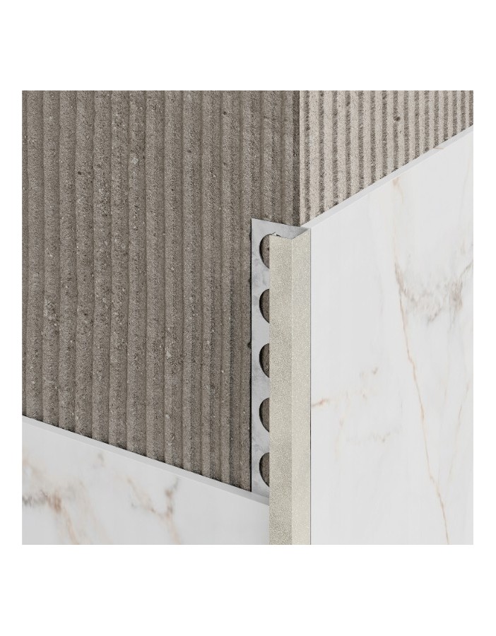 EVISO Listwa narożna typu "P" Stalowa, 10mm x 10,5mm x 2700mm EVISO Listwa narożna typu "P" Stalowa, 10mm x 10,5mm x 2700mm