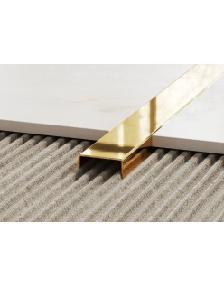 PROFIL DESIGN Dekoratívna lišta GOLD 10mm, zrkadlová leštená oceľ, 270cm.