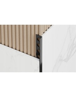 PROFIL DESIGN Dekoratívna lišta GOLD 10mm, zrkadlová leštená oceľ, 270cm.
