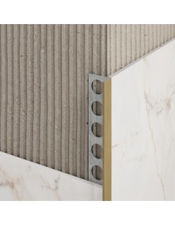 PROFIL DESIGN Dekoratívna lišta GOLD 10mm, zrkadlová leštená oceľ, 270cm.