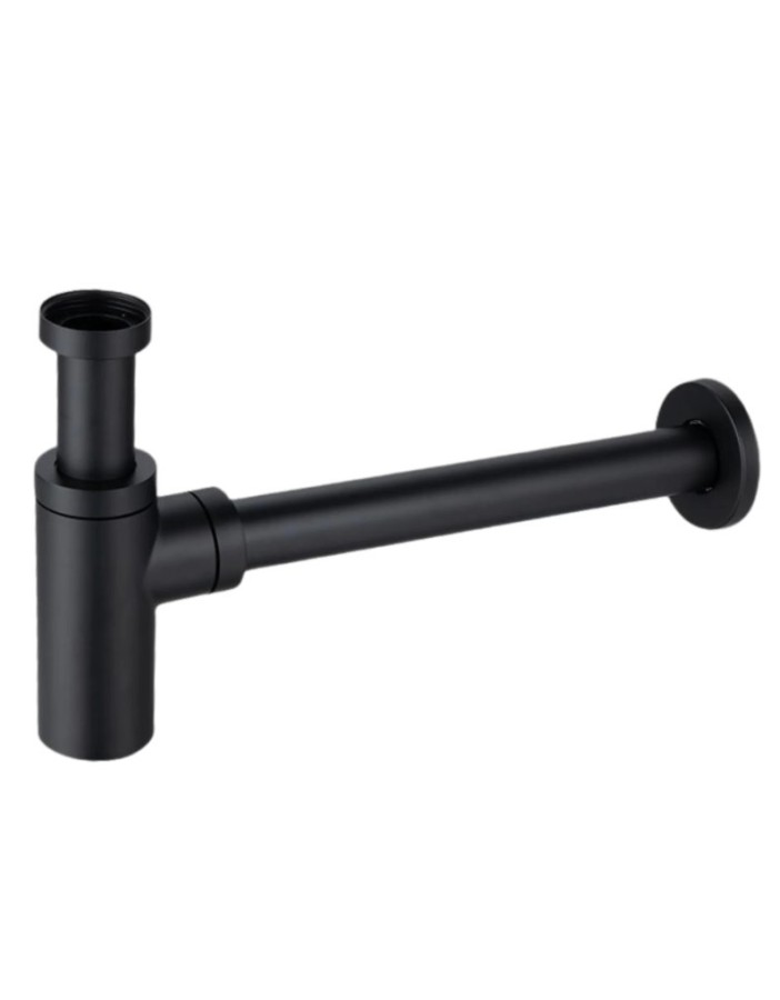 SCHEDPOL, SCHEDLINE COLLECTION Syfon brodzikowy z grzybkiem ø90mm, poziomy, czarny mat (SDB90PB). SCHEDPOL, SCHEDLINE COLLECTION Syfon brodzikowy z grzybkiem ø90mm, poziomy, czarny mat (SDB90PB).