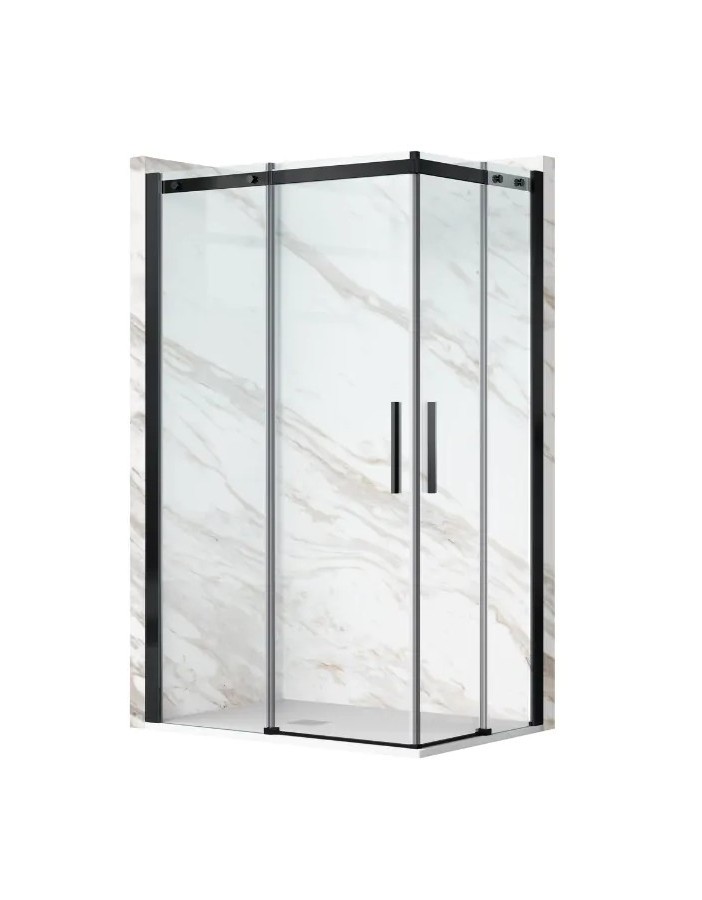 BESCO Pixa 90 kabina prysznicowa kwadratowa lewa 90x90x195 cm, szkło przejrzyste, chrom. BESCO Pixa 90 kabina prysznicowa kwadratowa lewa 90x90x195 cm, szkło przejrzyste, chrom.