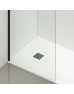 BESCO Pixa 90 kabina prysznicowa kwadratowa lewa 90x90x195 cm, szkło przejrzyste, chrom.