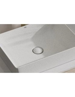 RAK CERAMICS RAK-DUO odpływ z wolnym przepływem z maskownicą ceramiczną Mica White