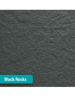 BLACK ROCKS Blat kompaktowy, czarny o strukturze kamienia, Imperium.