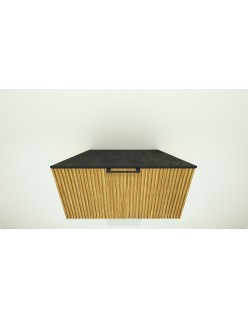 Wooden Szafka wisząca z blatem