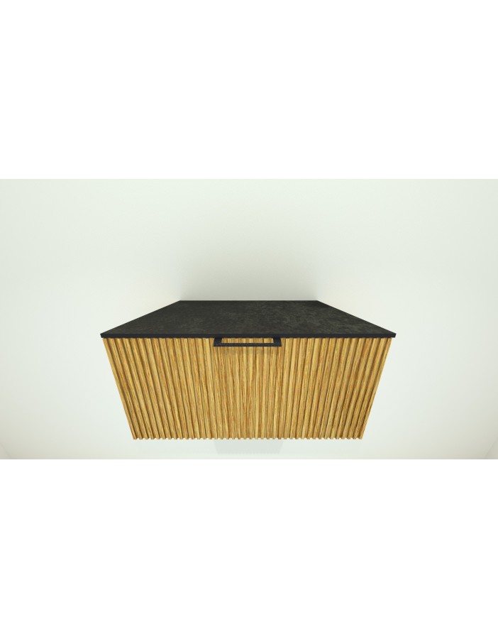 Wooden Szafka wisząca z blatem