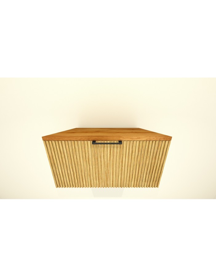 Wooden Szafka wisząca z blatem